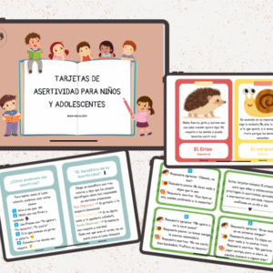 Tarjetas de Asertividad para peques y adolescentes