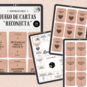 Juego de cartas RECONECTA