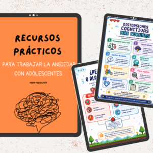 RECURSOS PRÁCTICOS CON GUÍA PRÁCTICA PARA TRABAJAR LA ANSIEDAD EN ADOLESCENTES